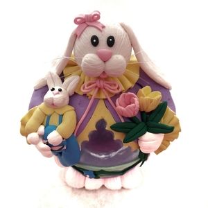 CWC  Collectible Glass Easter Bunny NIB